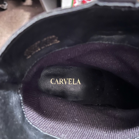 KURT GEIGER CARVELA  Black Cowboy Studded  Boots - Picture 12 of 13